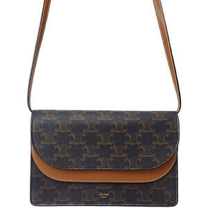 Celine Triomphe Wallet Strap Shoulder Bag